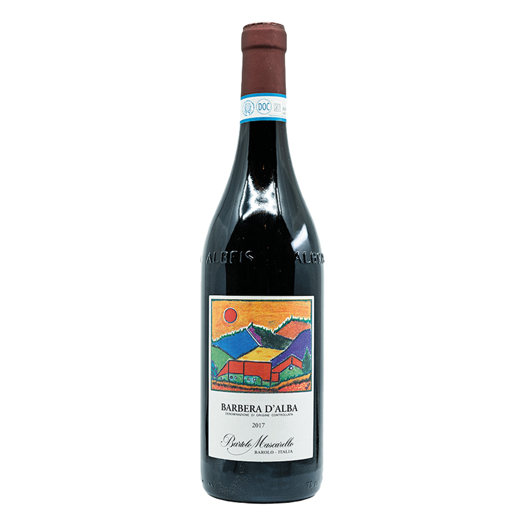 Rotwein aus dem Piemont, Italien