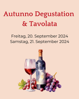 Autunno Degustation und Tavolata 2024 beim Restaurant Zum goldige Lamm Basel