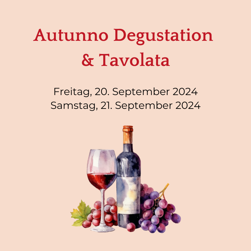 AUTUNNO DEGUSTATION & TAVOLATA 2024