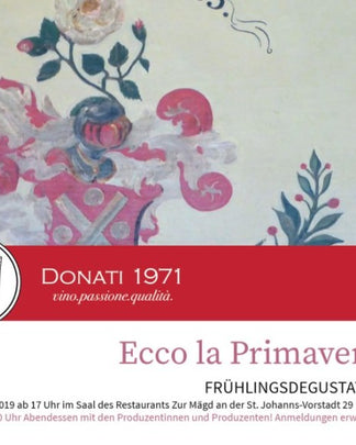 Frühlingsdegustation Ecco la Primavera im Restaurant Zur Mägd Basel