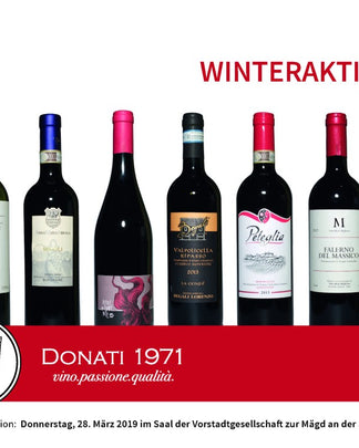 Winter sale 2019 at Donati Vini with 30% off selected wines