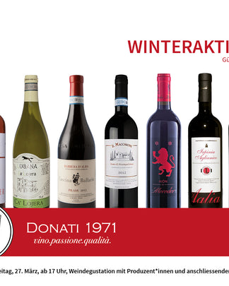 Winteraktion 2020 bei Donati Vini mit 30% auf ausgewählte Weine