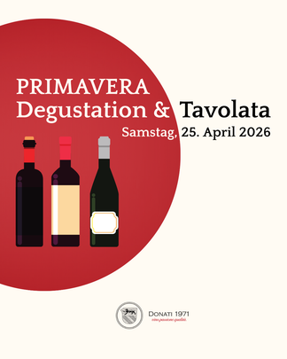 Primavera Degustation und Tavolata im Restaurant zur Mägd Basel