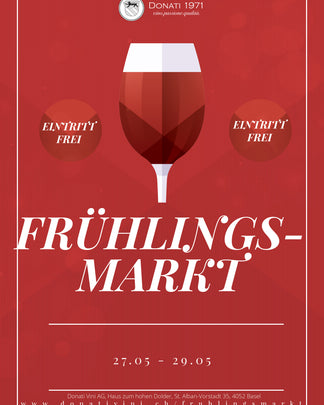 Frühlingsmarkt von Donati Vini im Haus Zum hohen Dolder Basel