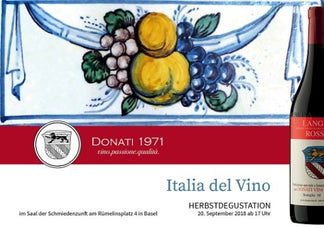 Italia del Vino tasting event at Schmiedenzunft Basel