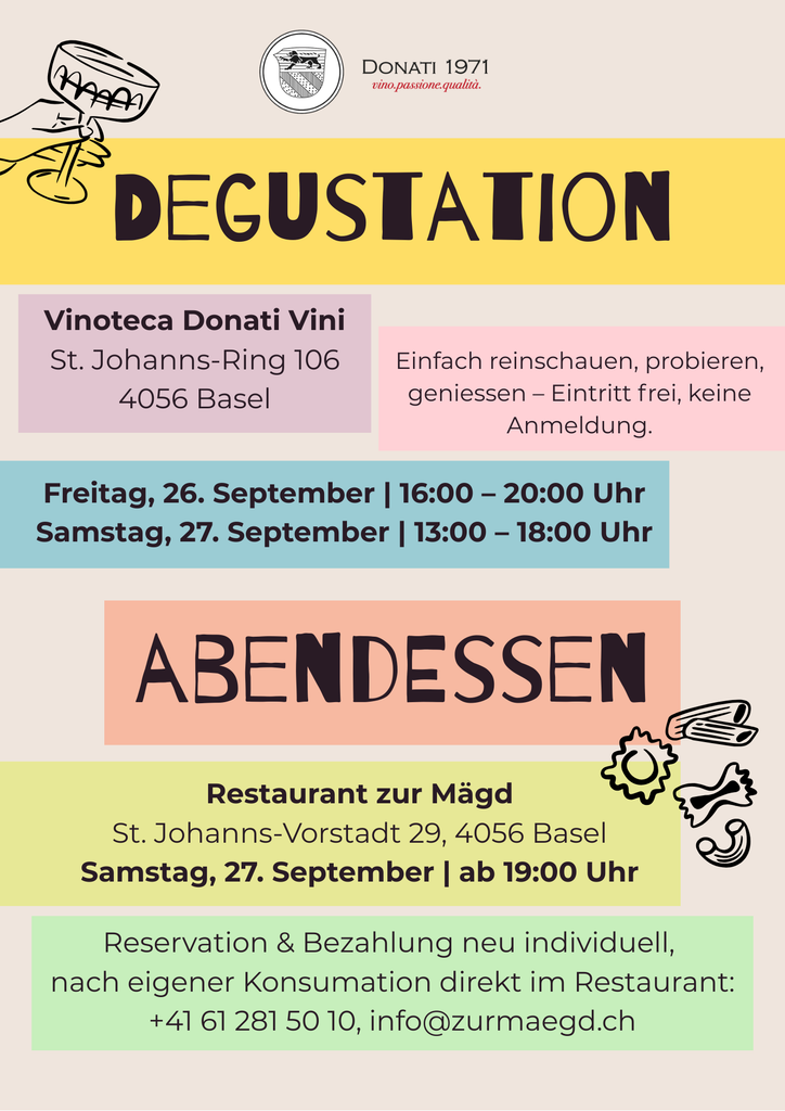 Degustation und Abendessen: Entdecke die Weine von Renato Ratti