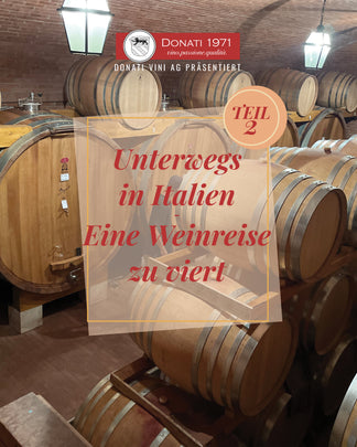 Weingut Letrari im Trentino während unserer Weinreise durch Italien