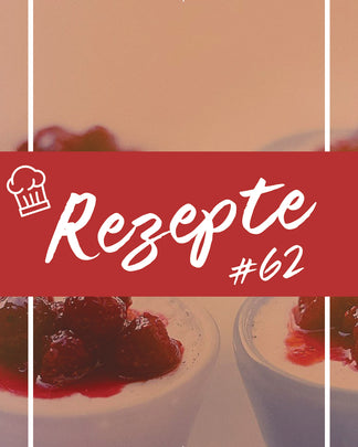 Vanille-Pannacotta mit frischen Himbeeren im Glas