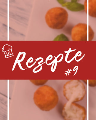 Sizilianische Arancini, frittierte Reisbällchen mit Füllung