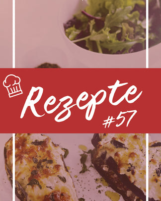 Mini Moussaka mit Aubergine, Lammhackfleisch und Feta