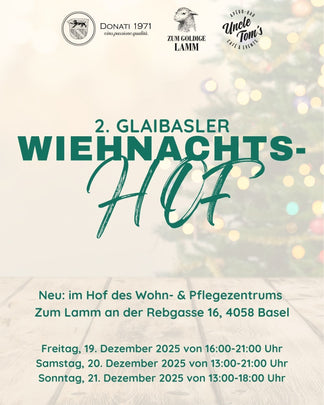 2. Glaibasler Wiehnachtshof im Hof des Zum Lamm in Basel