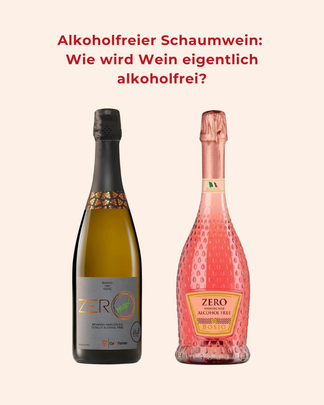 Alkoholfreier Schaumwein von Donati Vini, zwei gefüllte Gläser zum Anstossen