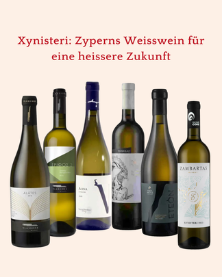 Xynisteri, autochthone Weissweinsorte Zyperns, Glas Weisswein