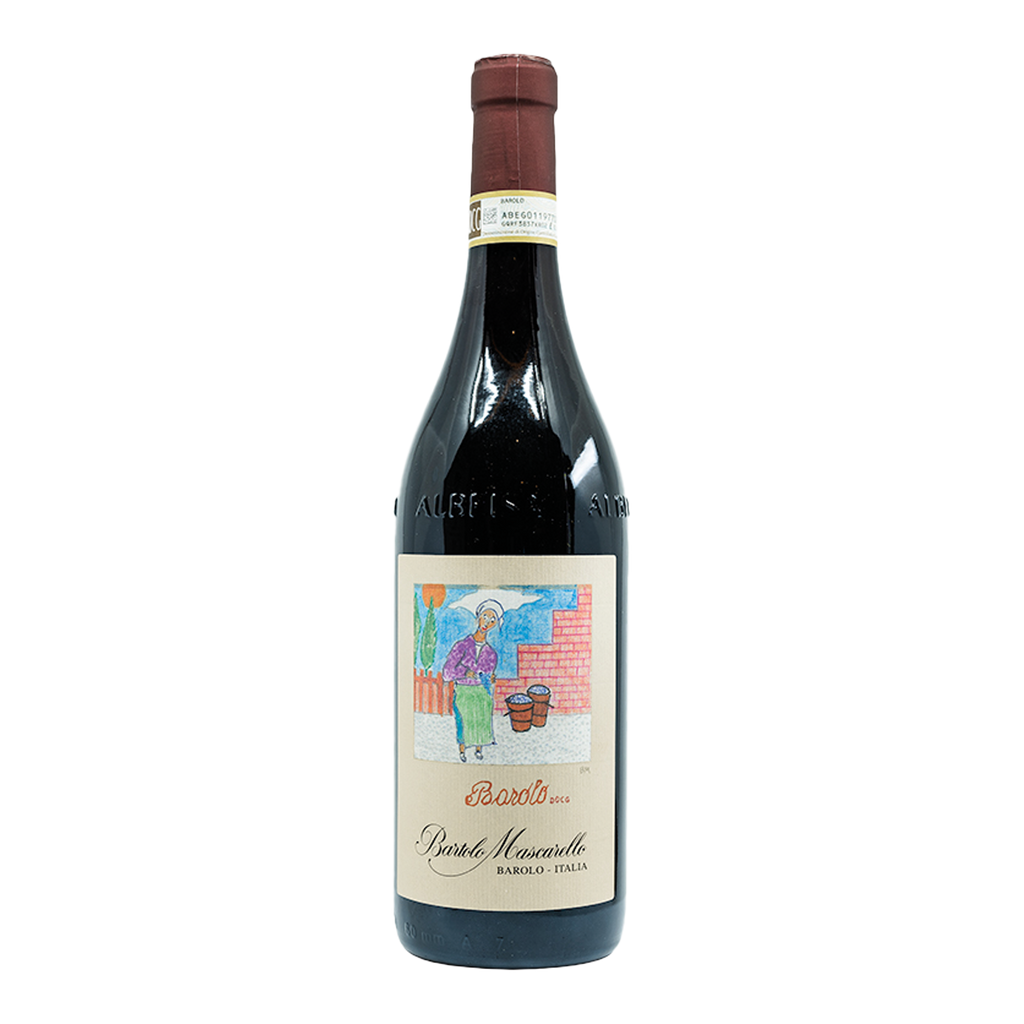 Rotwein aus dem Piemont, Italien