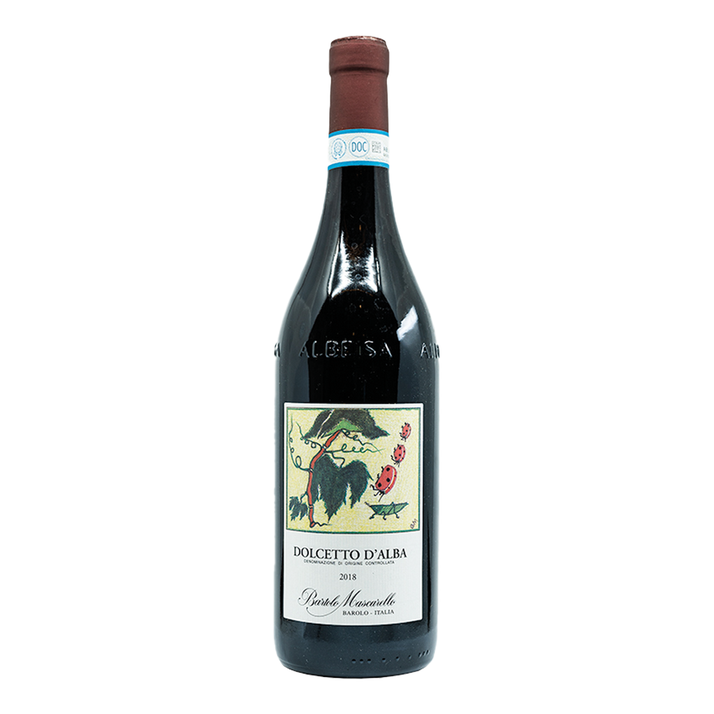 Rotwein aus dem Piemont, Italien